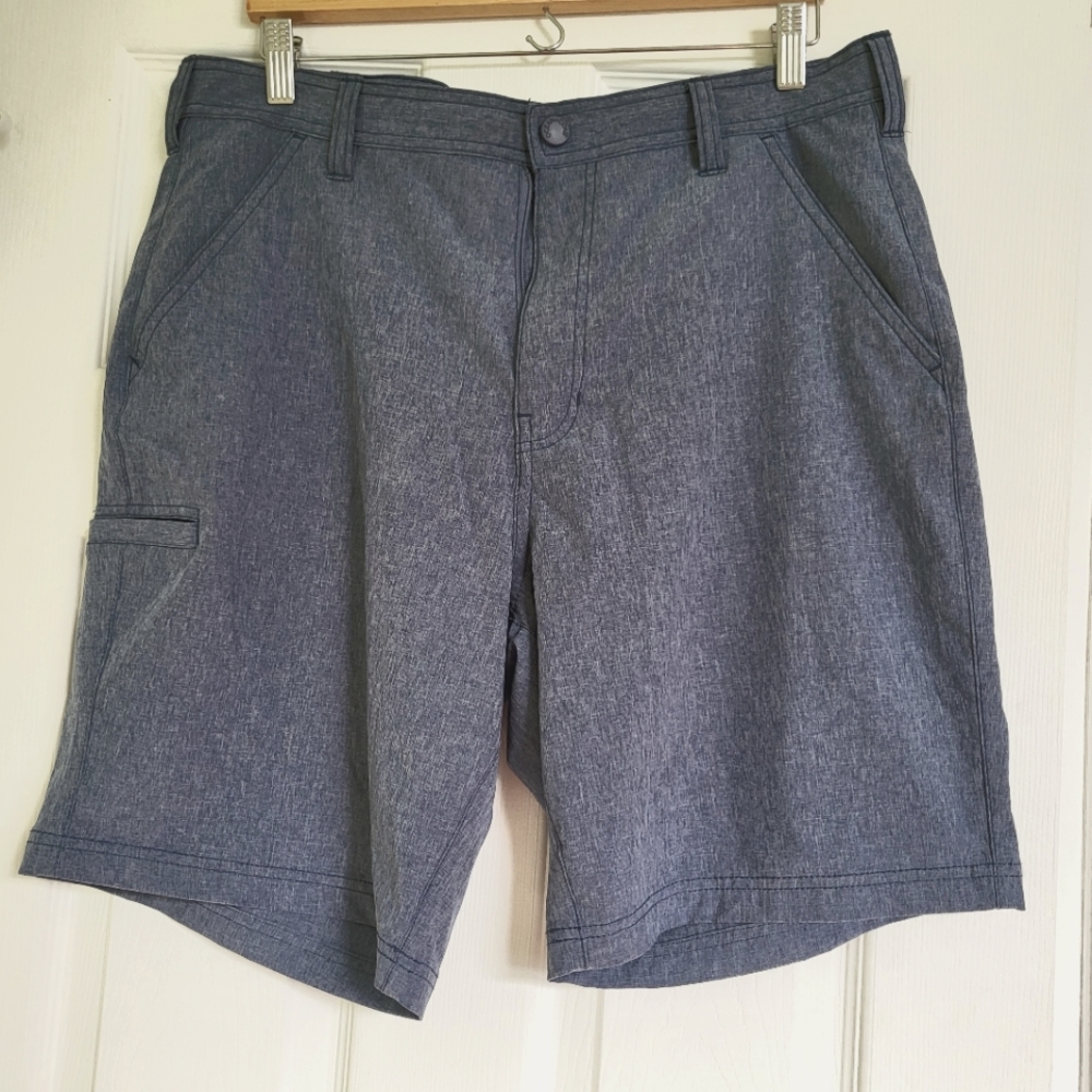 Ocean Coast Ocean Advantage Lightweight Navy Shorts  Zipper Pockets Mens…